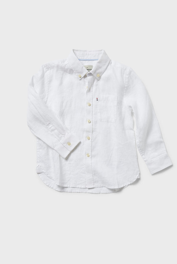 Kids Hampton Linen Shirt