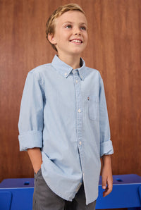 Kids Hoss Chambray Shirt