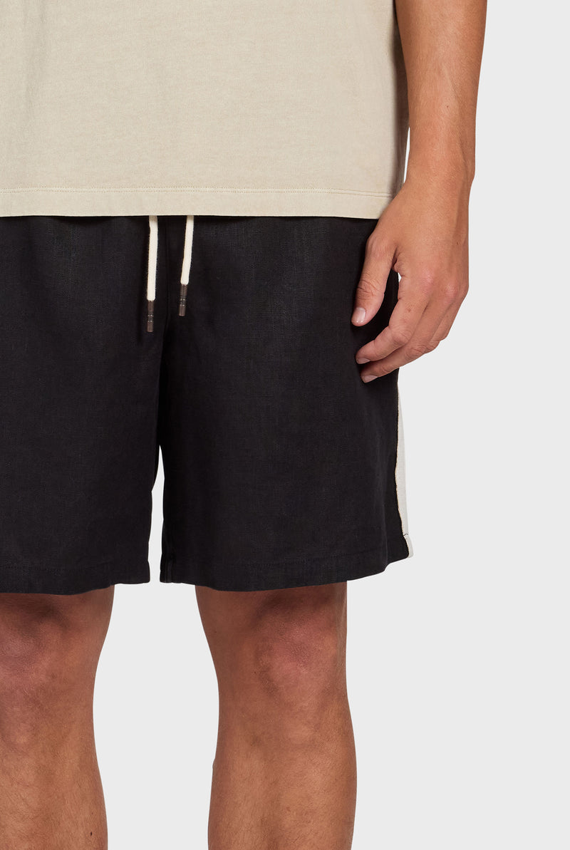 Jeff Taped Linen Short