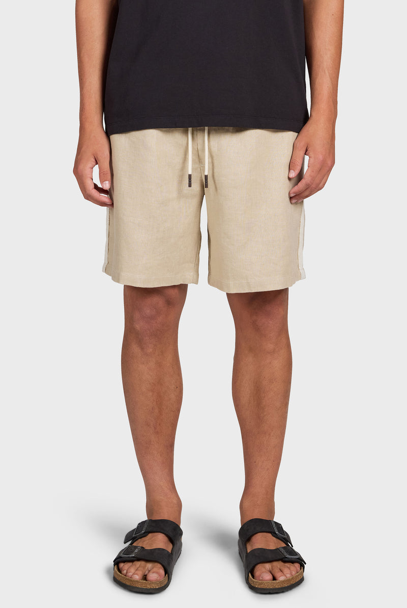 Jeff Taped Linen Short