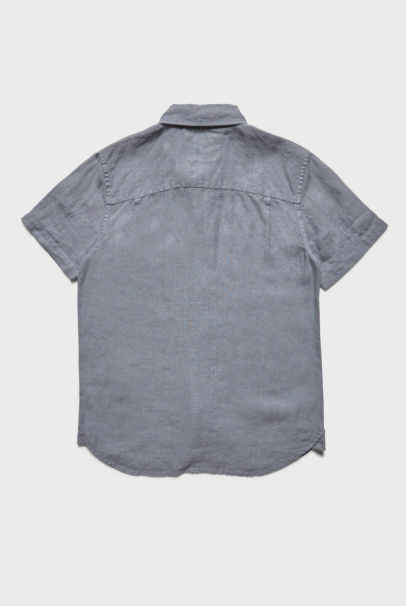 Kids Hampton SS Linen Shirt