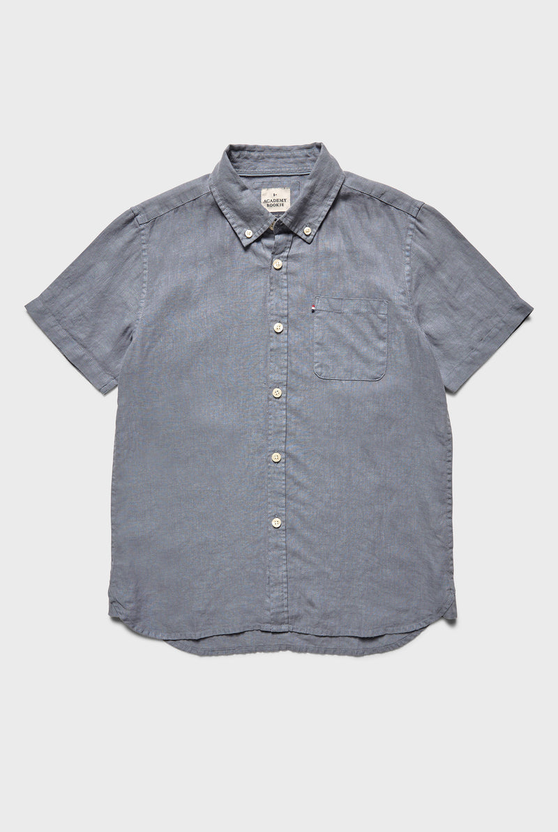 Kids Hampton SS Linen Shirt