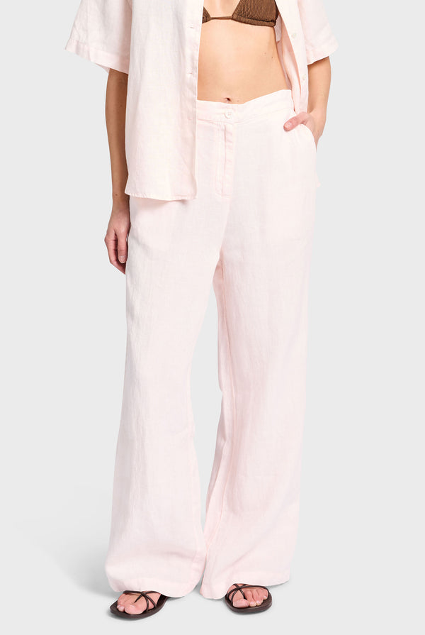 Linen Relaxed Trouser