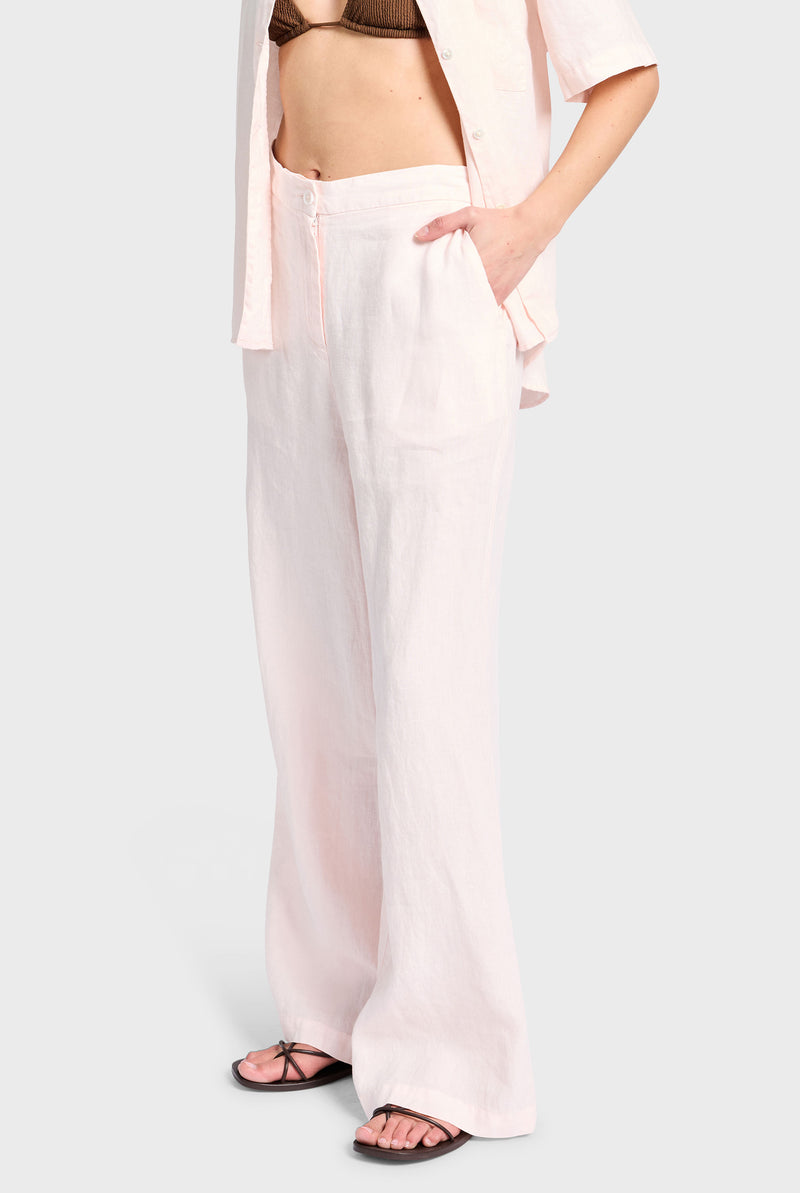 Linen Relaxed Trouser