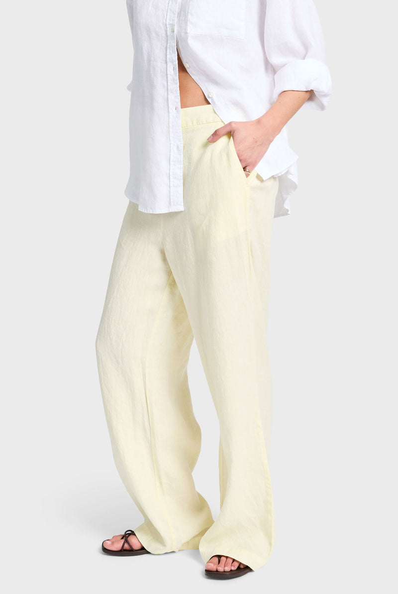 Linen Relaxed Trouser