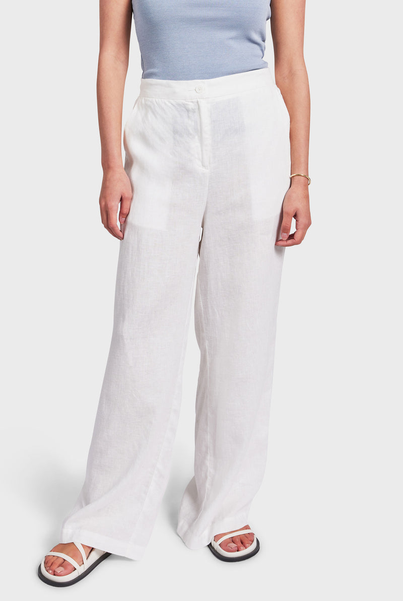 Linen Relaxed Trouser