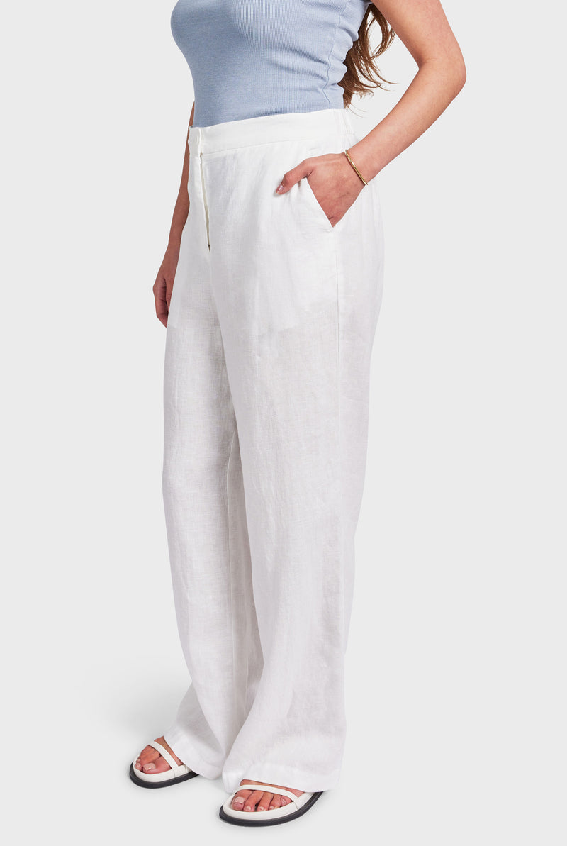 Linen Relaxed Trouser