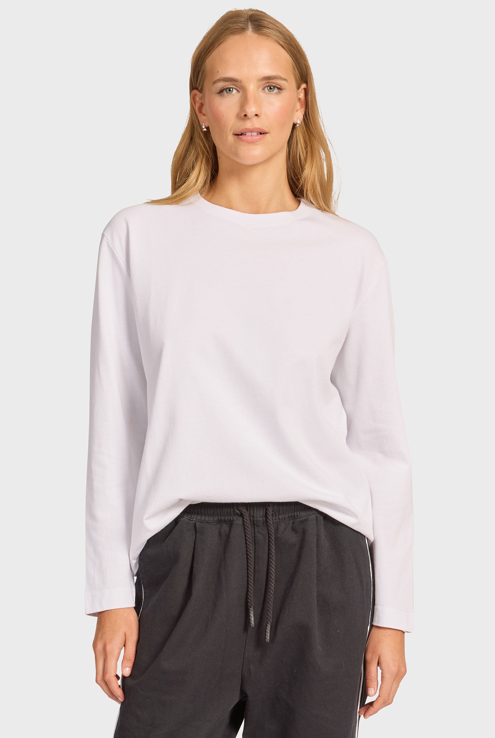 【1993studio】25SS★ Basic Women Long Sleeve MENTOR 1/4 ZIP PULLOVER WOMEN'S