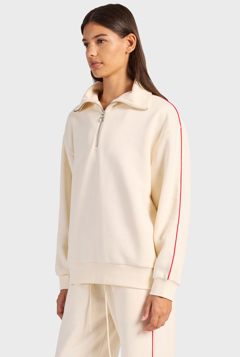 Maggie 1/4 Zip Sweat