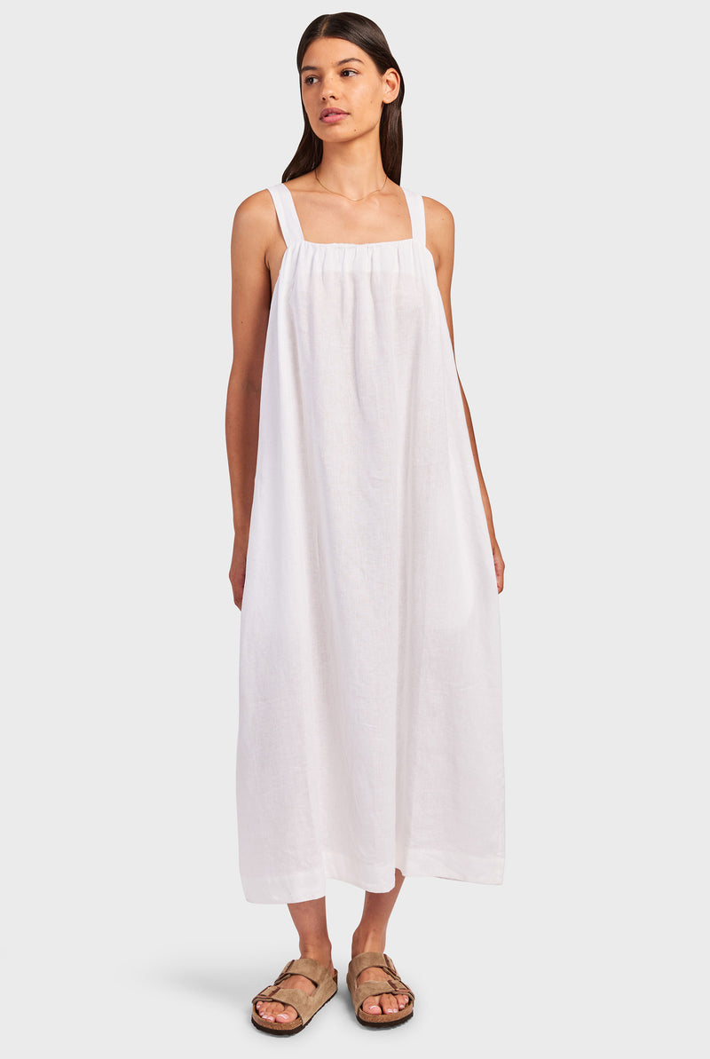 Perry Linen Maxi Dress