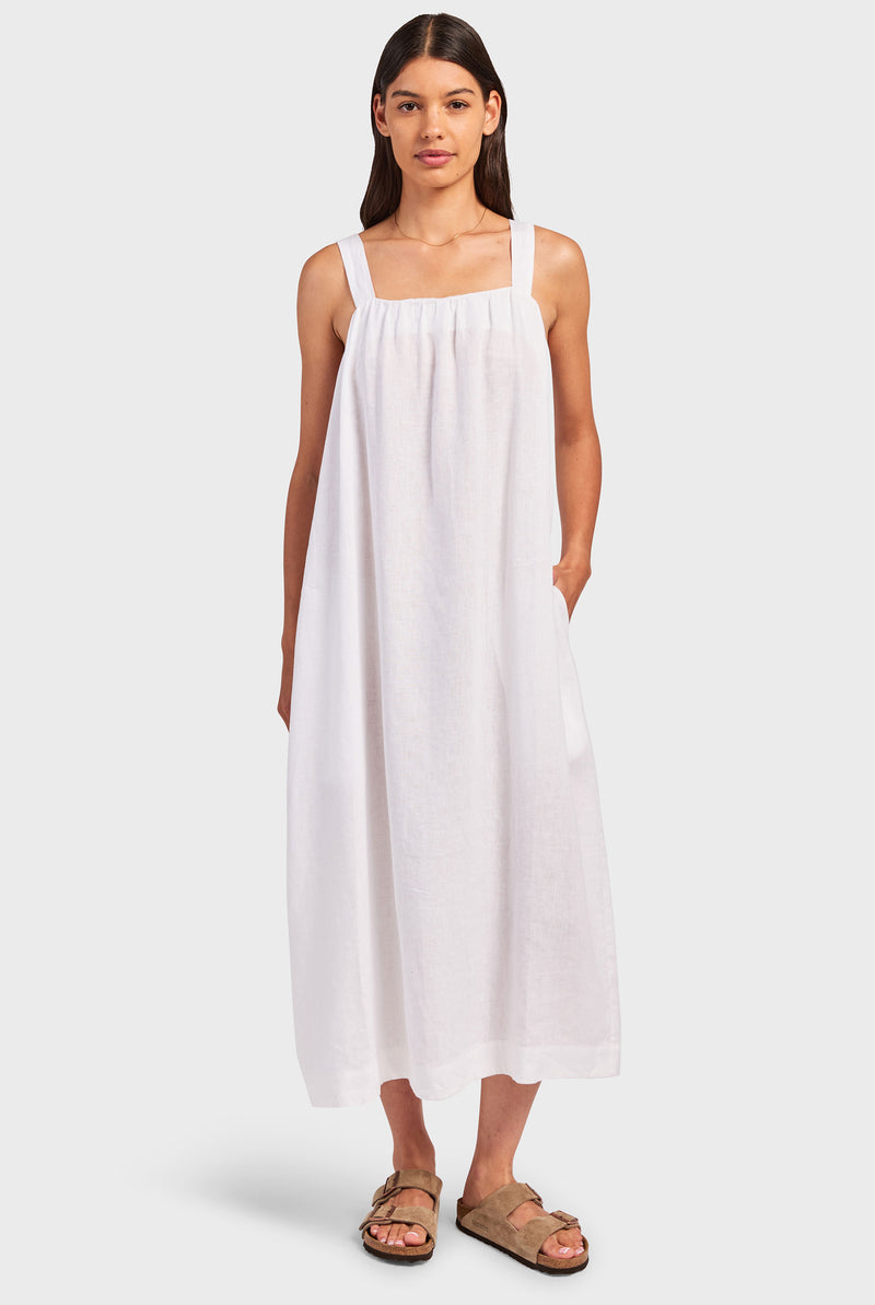 Perry Linen Maxi Dress