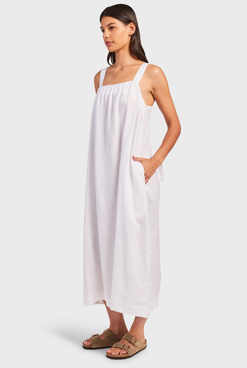 Perry Linen Maxi Dress