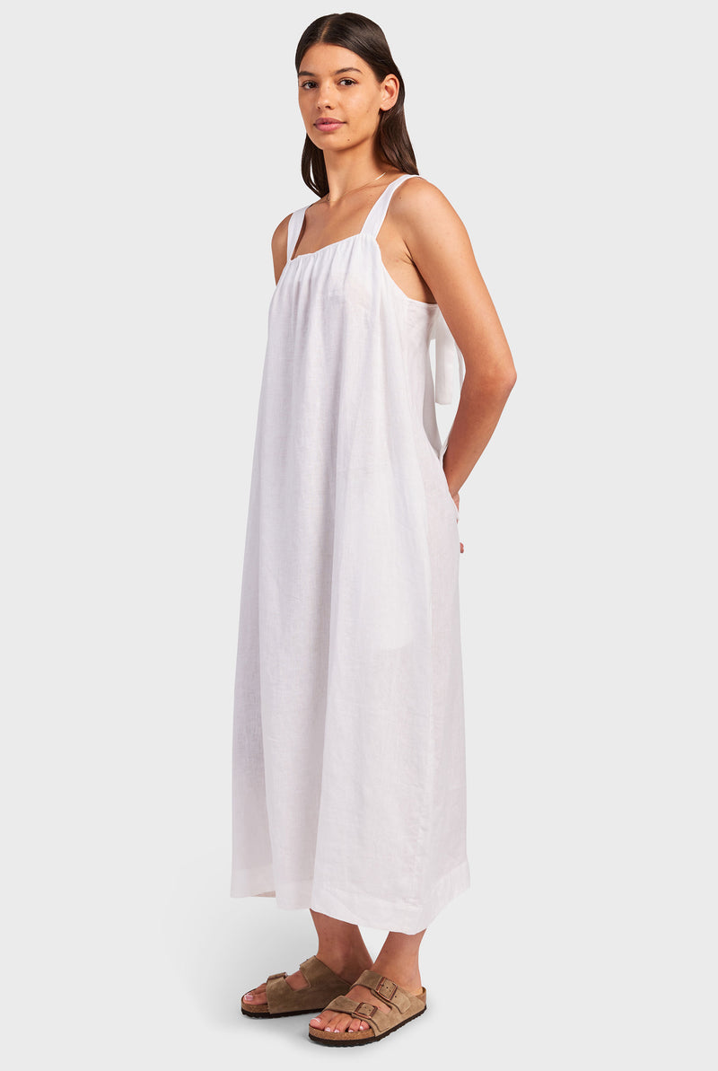 Perry Linen Maxi Dress