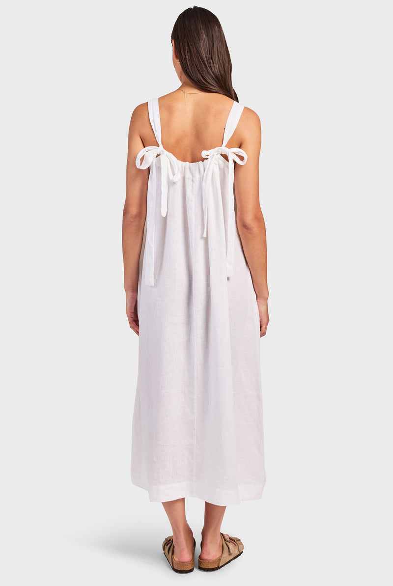 Perry Linen Maxi Dress