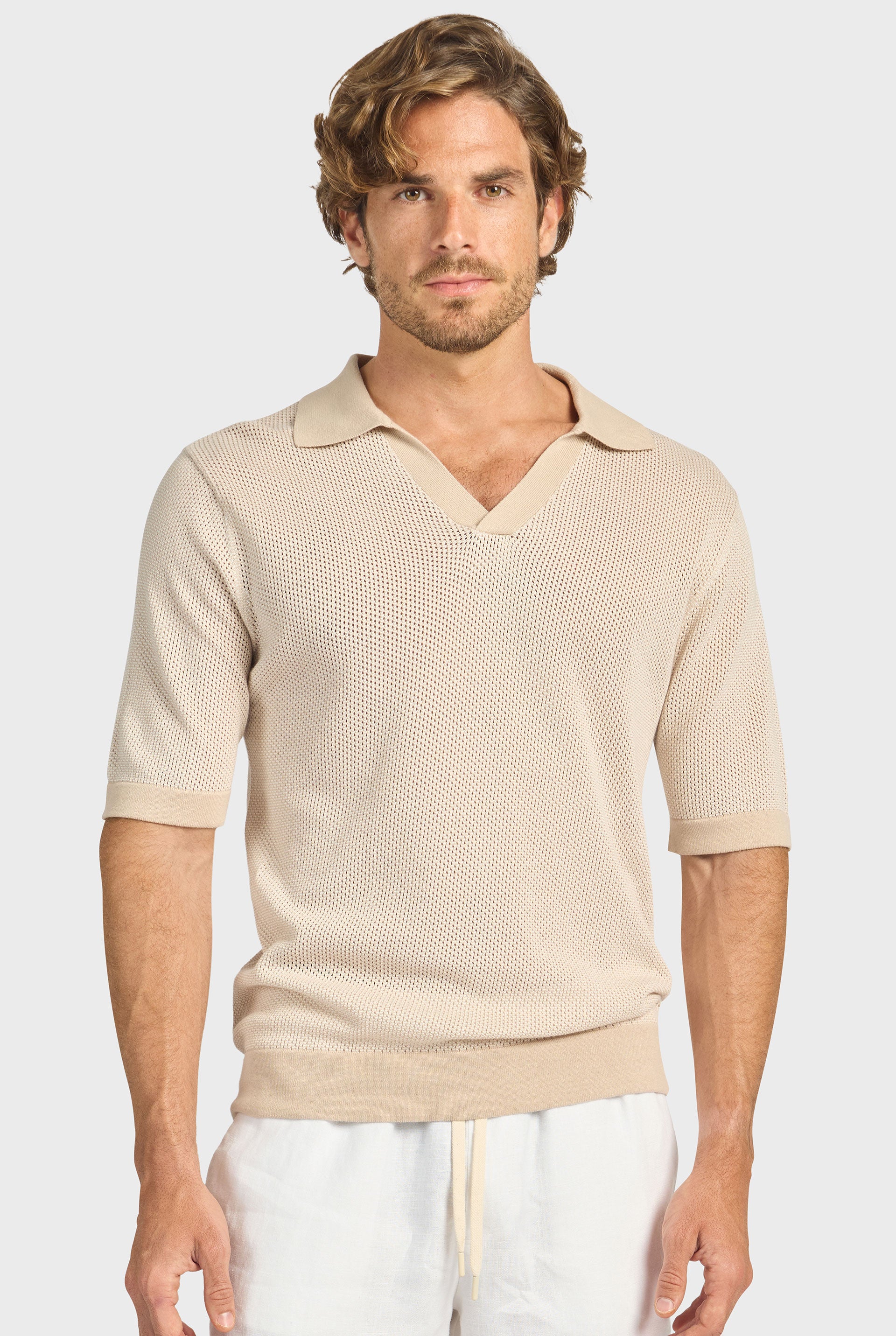 Pyne Knit Polo — Men's Knit Polo | Academy Brand