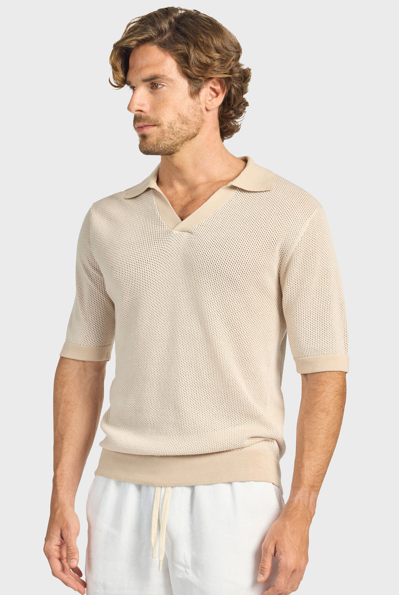 Pyne Knit Polo