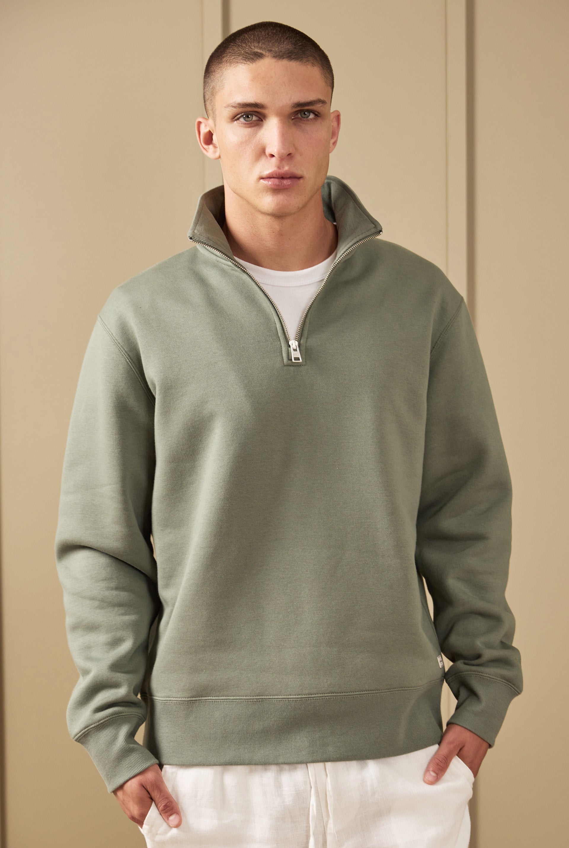 Academy 1/4 Zip Sweat — Quarter Zip Sweat | Academy Brand