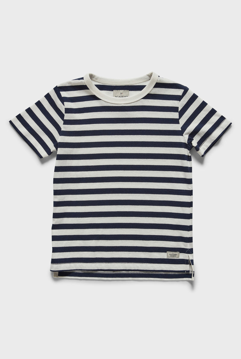 Kids Stripe Blizzard Wash Tee