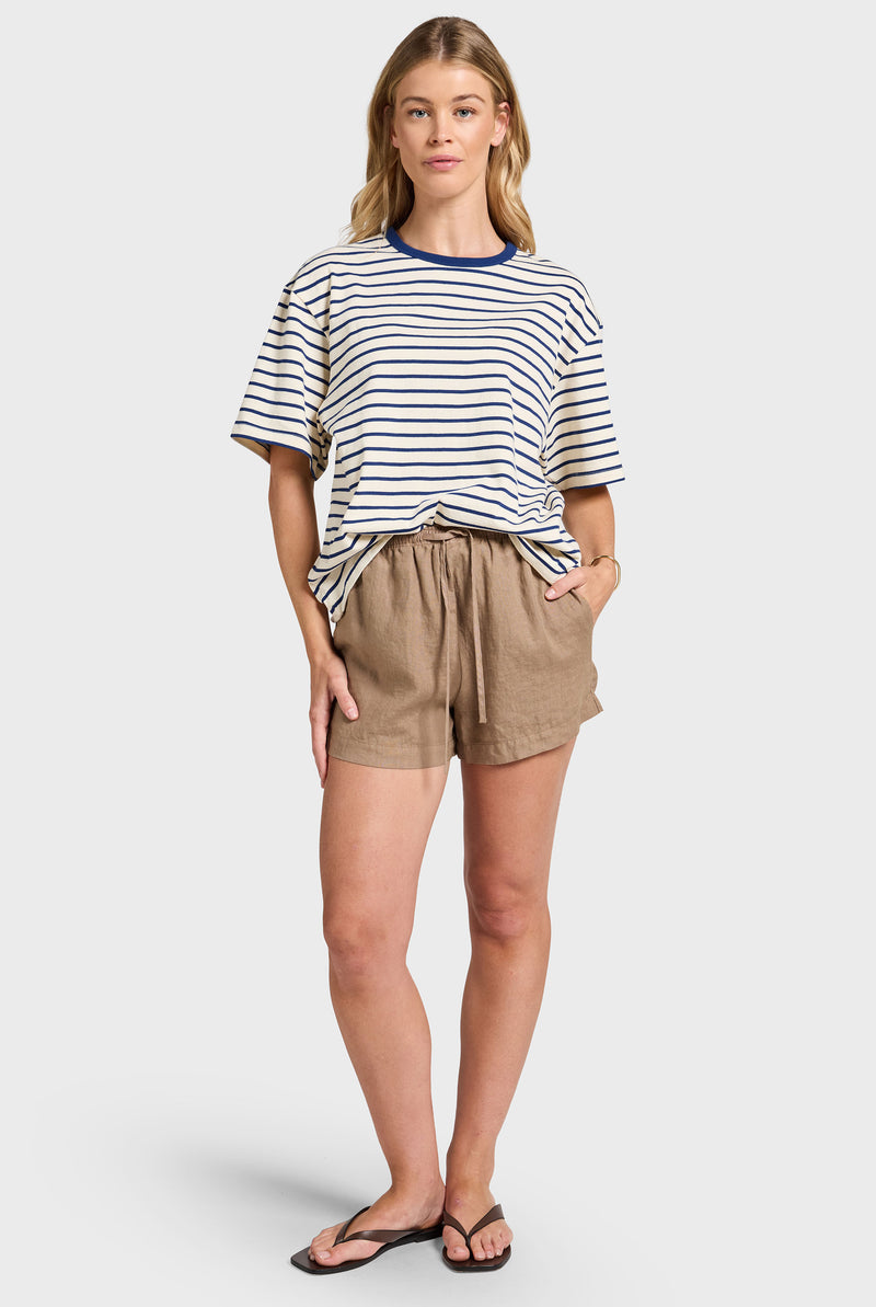 Relaxed Stripe Tee