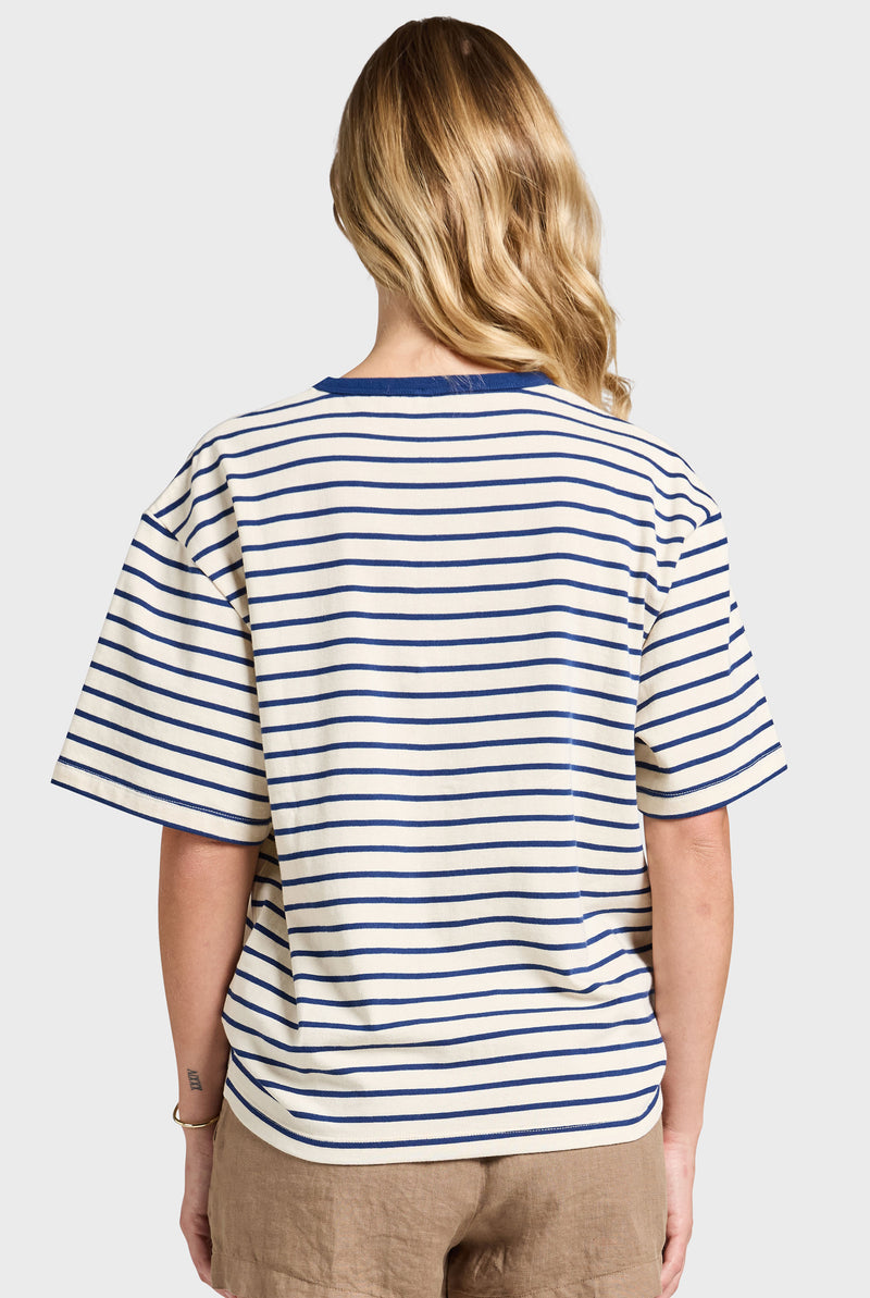 Relaxed Stripe Tee