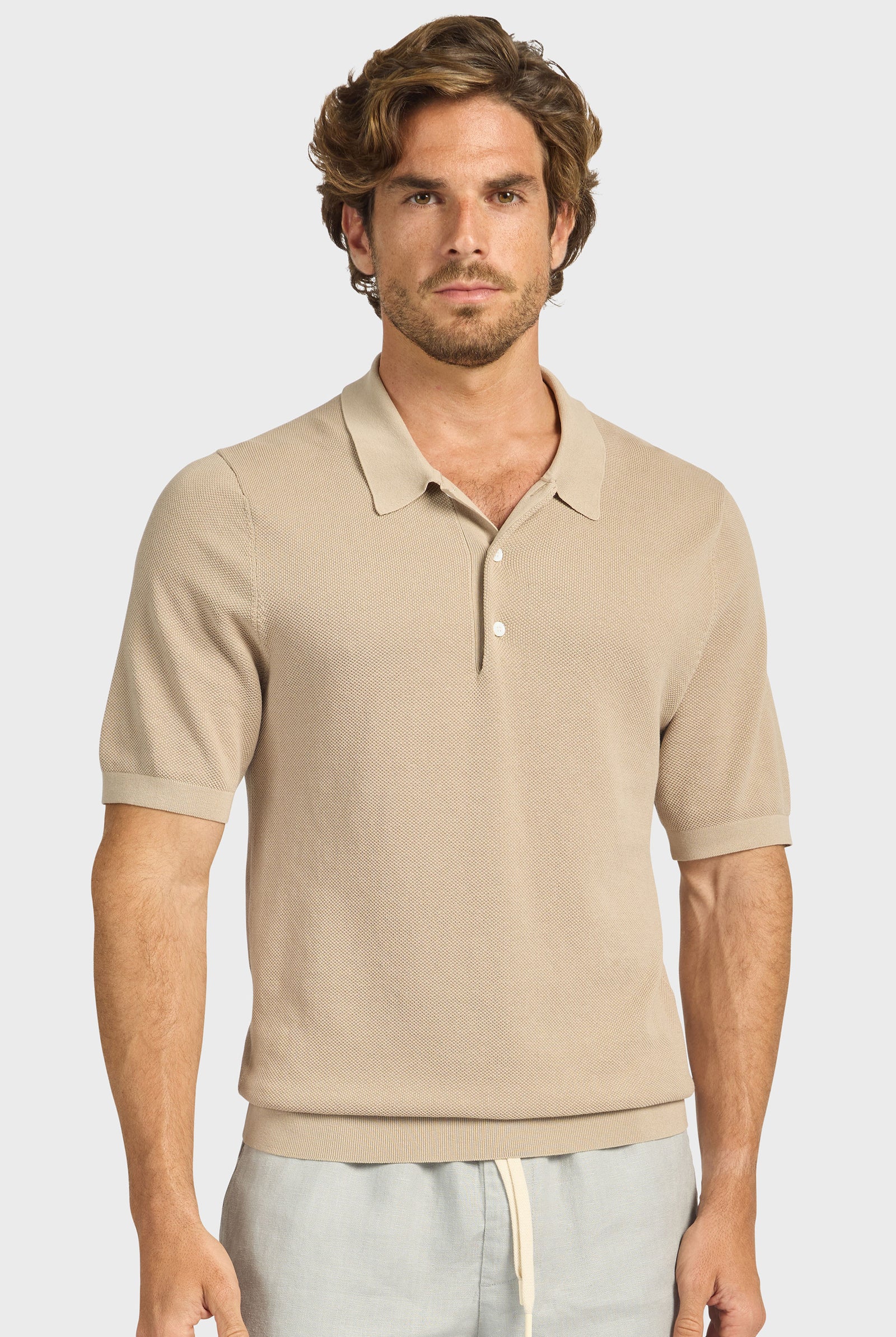 AURALEE（オーラリー） FLAT YARN MESH KNIT POLO | STRATO BLOG