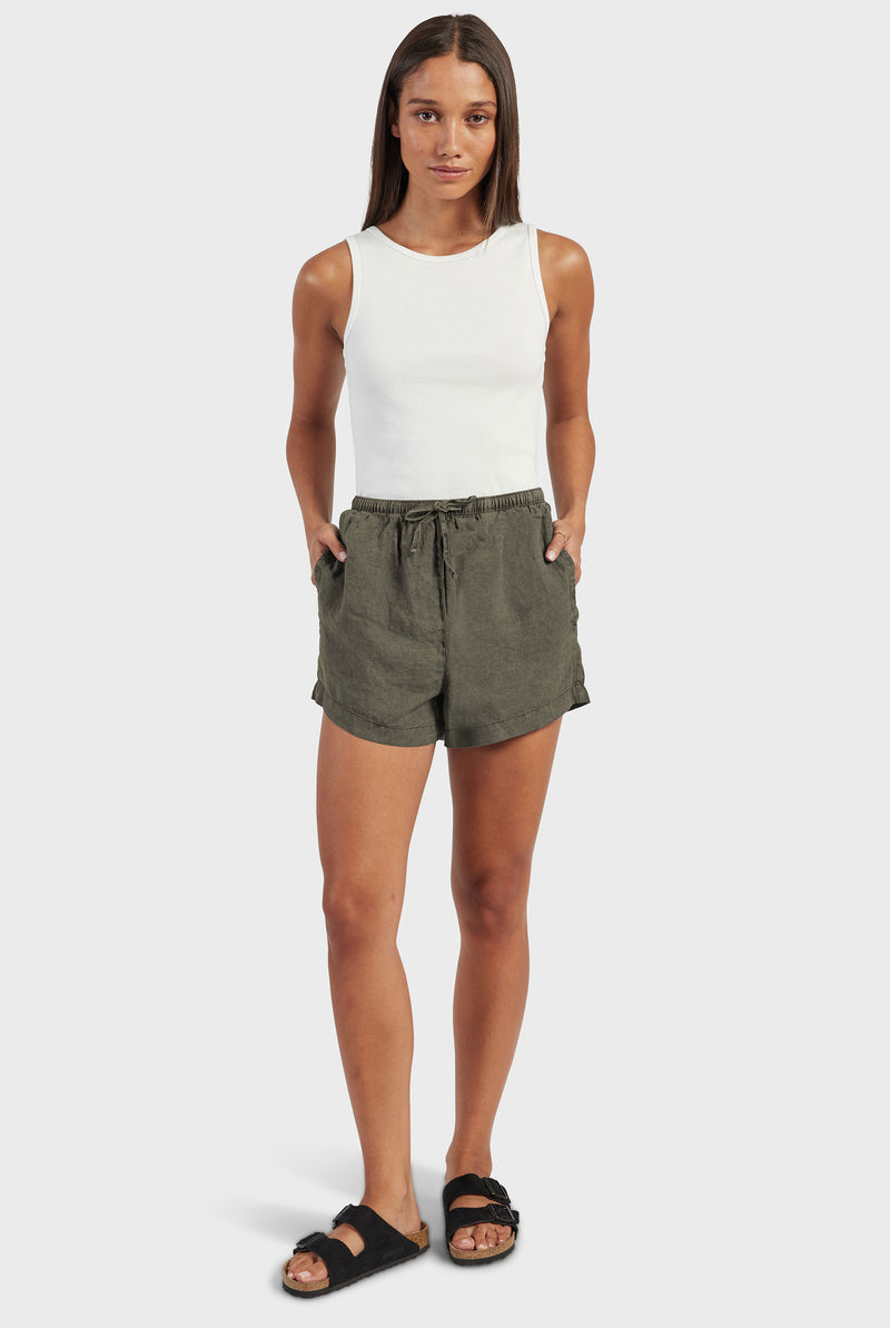 Riviera Linen Short