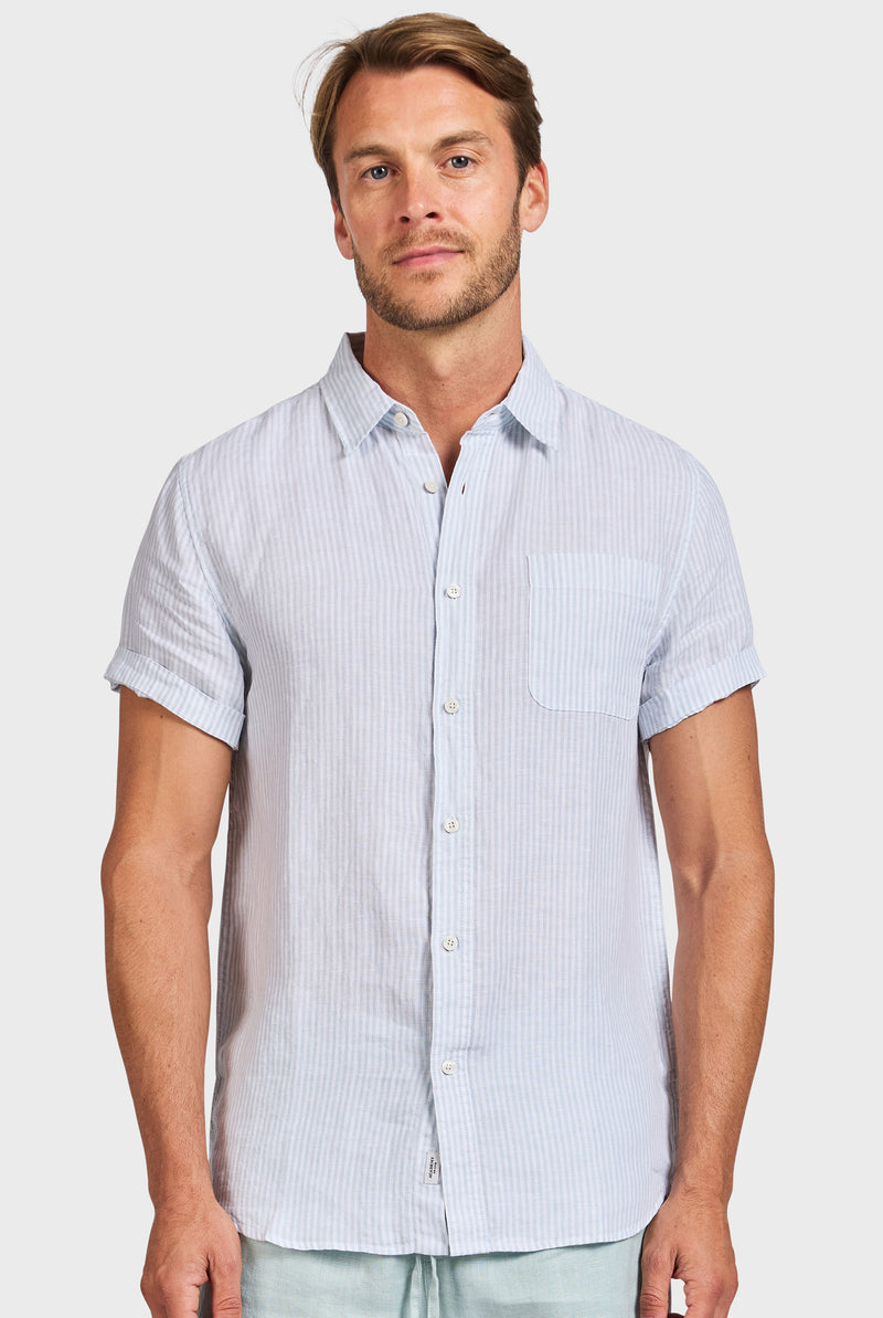 Rory Short Sleeve Linen Shirt