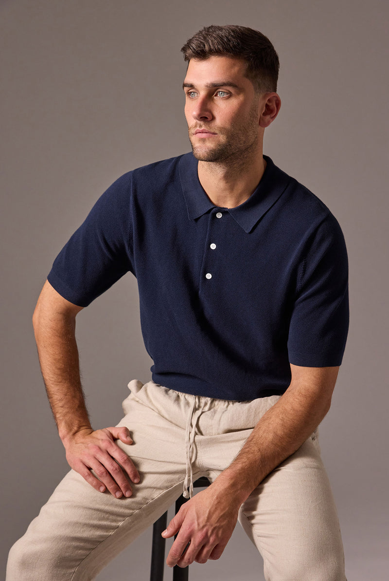 Riley Knit Polo