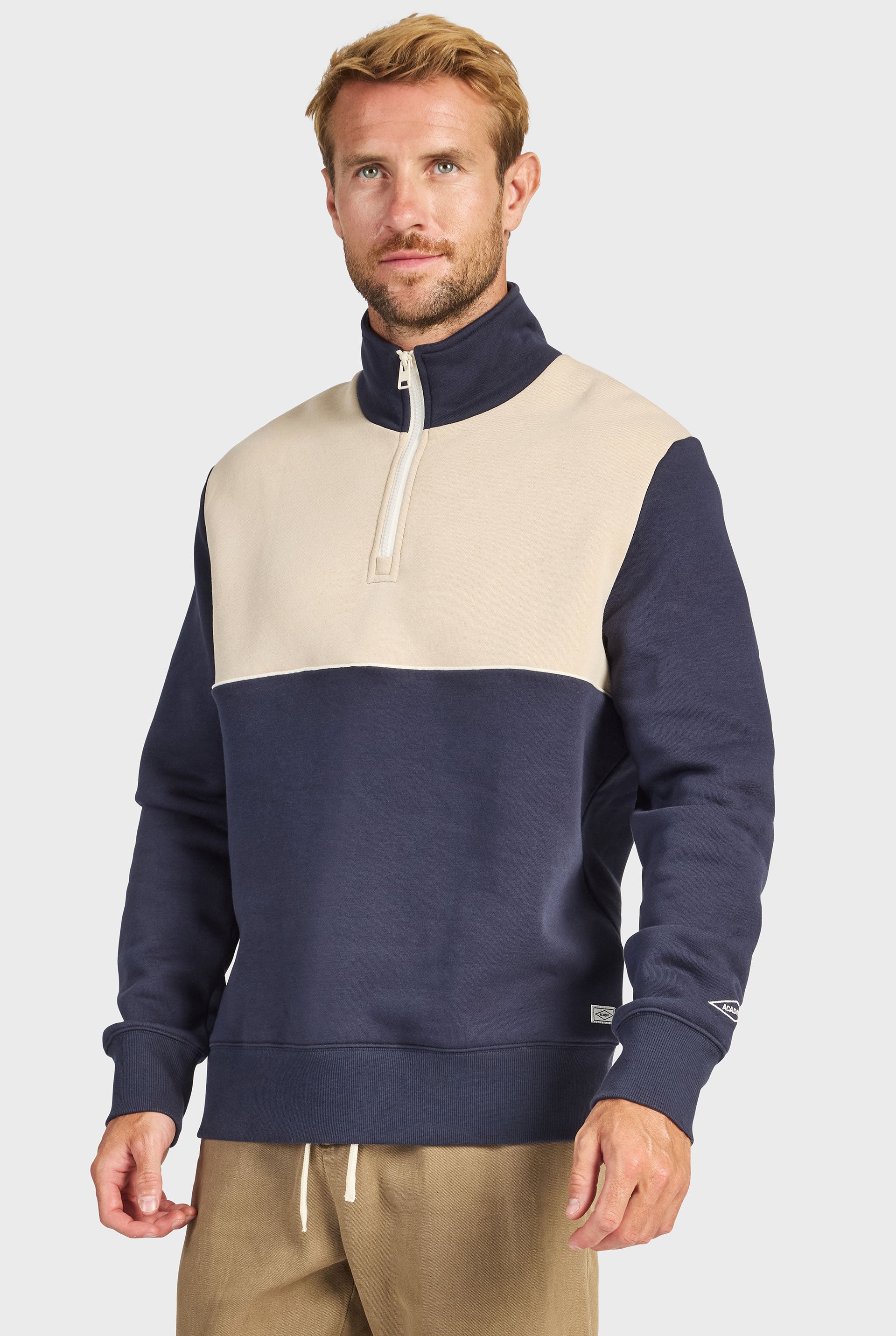 Academy Spliced 1/4 Zip Sweat – Academy Brand