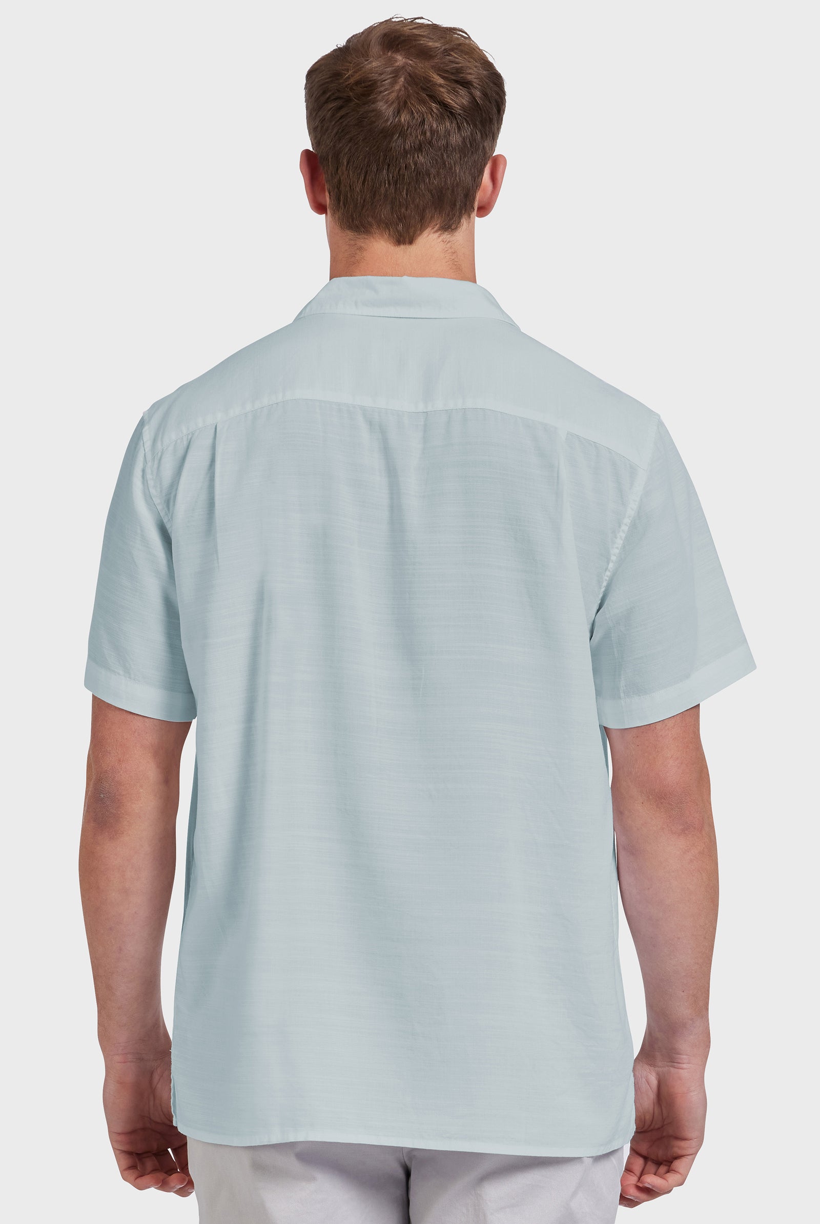 Stevens Short Sleeve Shirt in Ice blue | Academy Brand