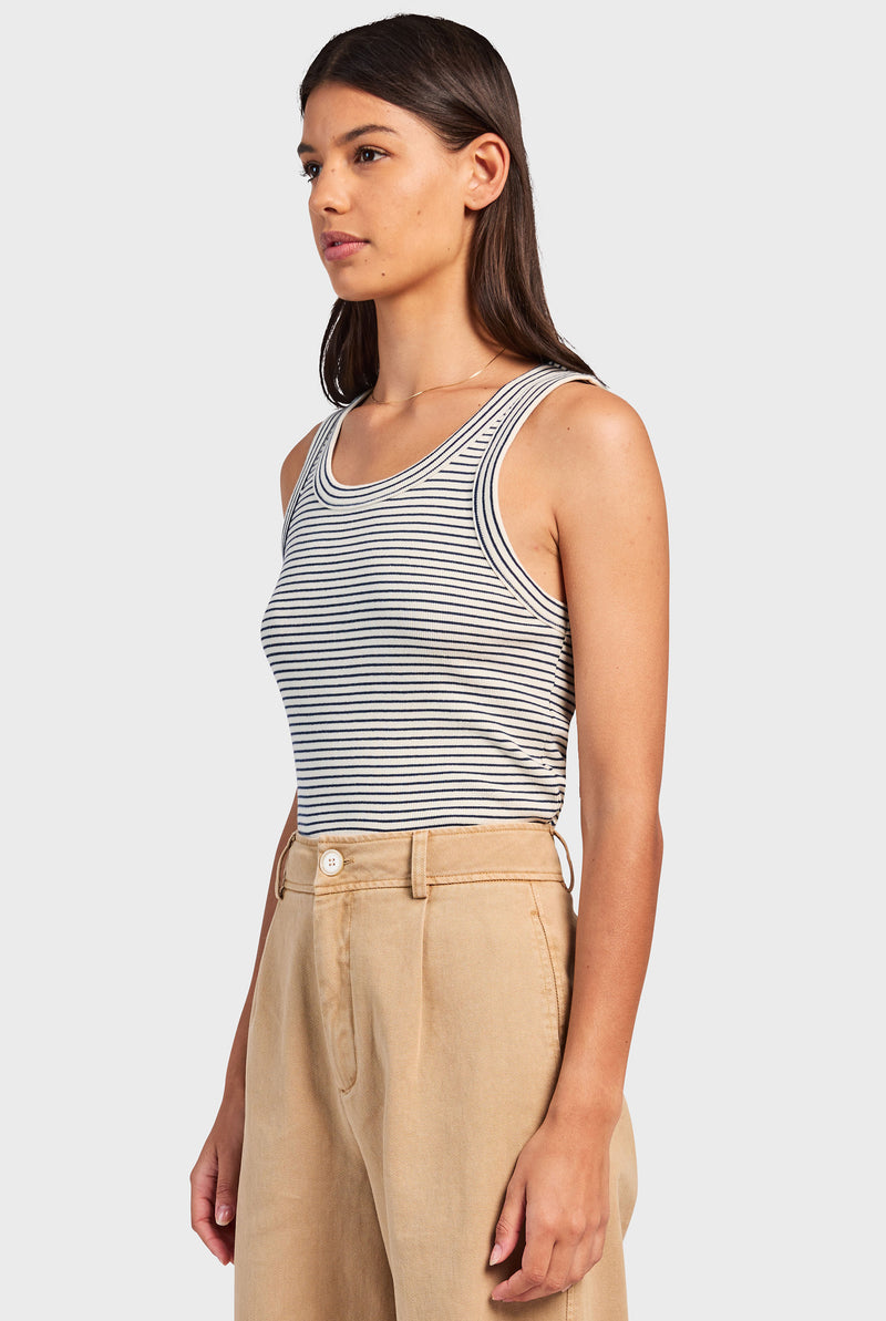 Stripe Rib Tank