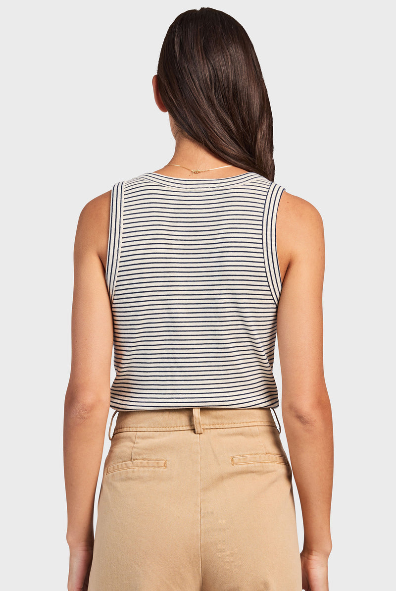 Stripe Rib Tank