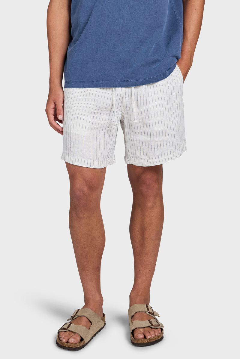 Stripe Riviera Linen Short