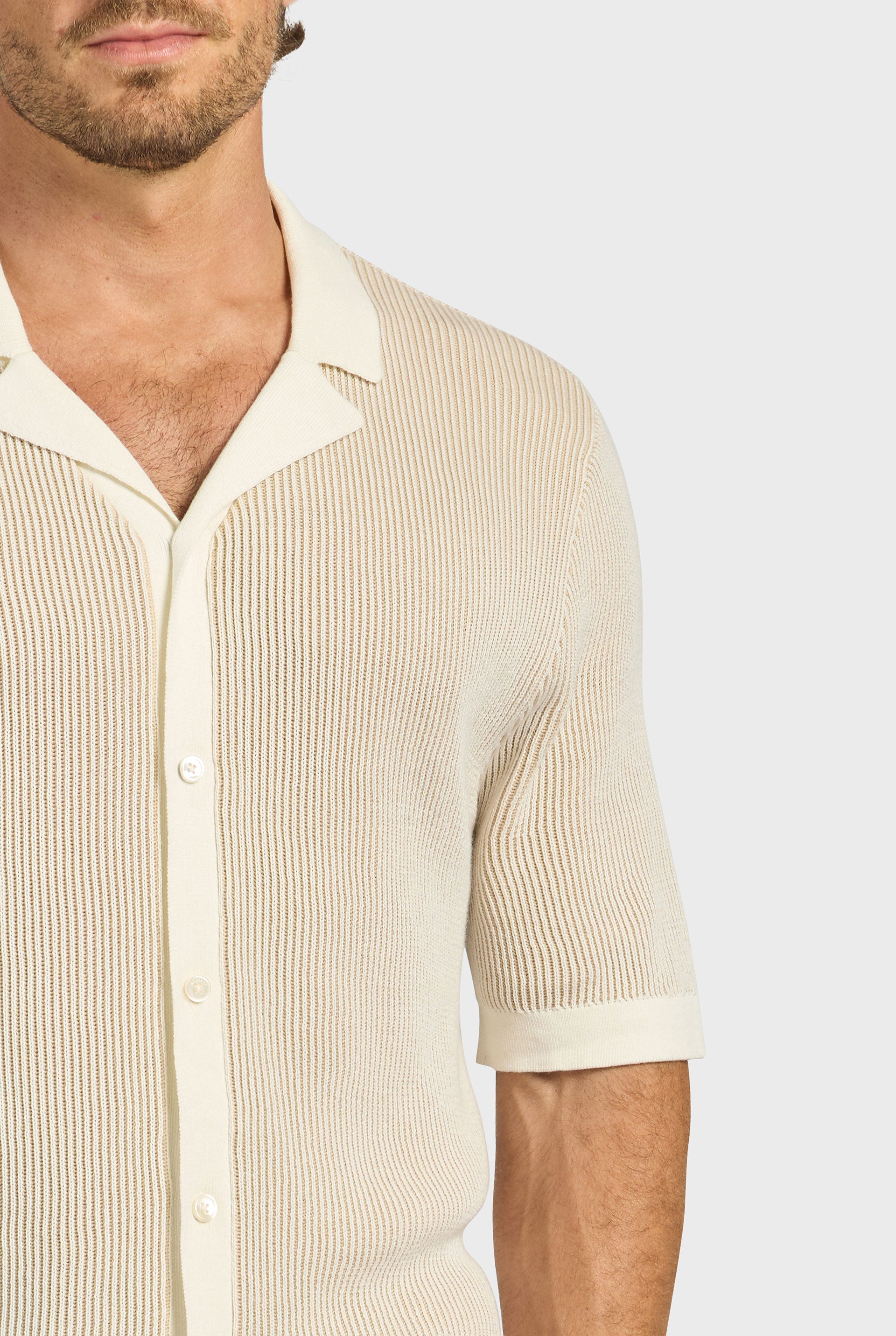 アパルトモン• Short sleeve summer knit ACTIBREEZE JACQUARD KNIT SHORT SLEEVE TOP | Men | Serpentine Green