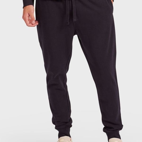 Academy Sweat Pant in Washed black