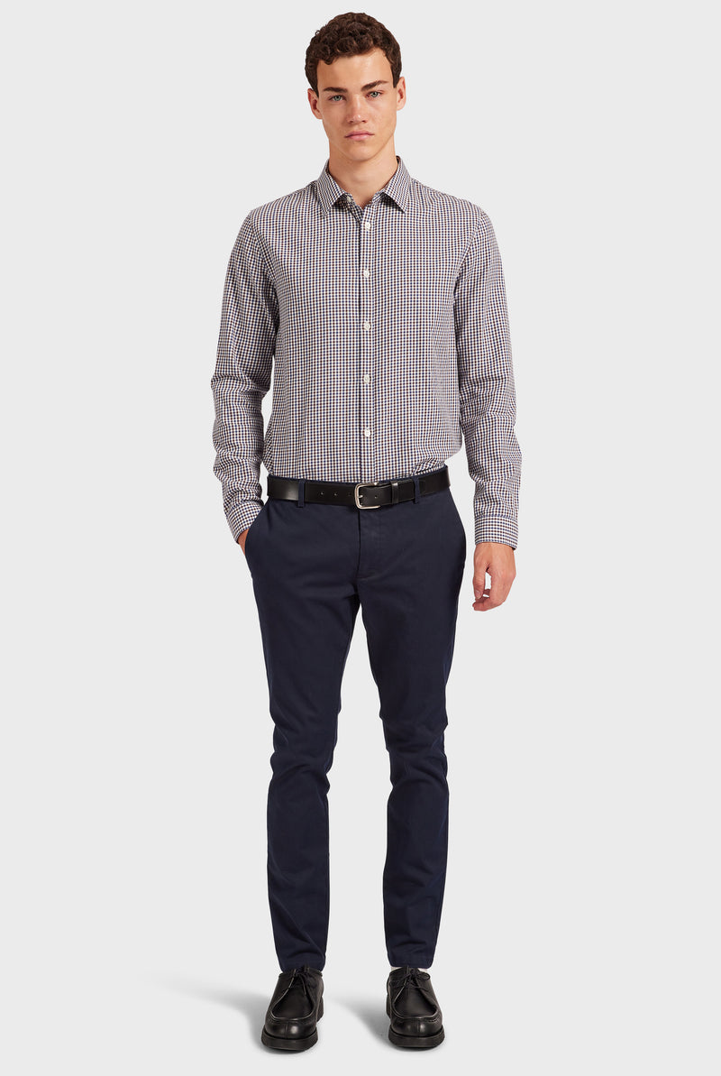 Seattle Deluxe Skinny Chino in Navy | Academy Brand