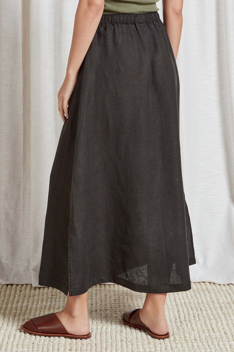 Hampton Linen Skirt
