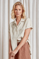 Vacation SS Linen Shirt