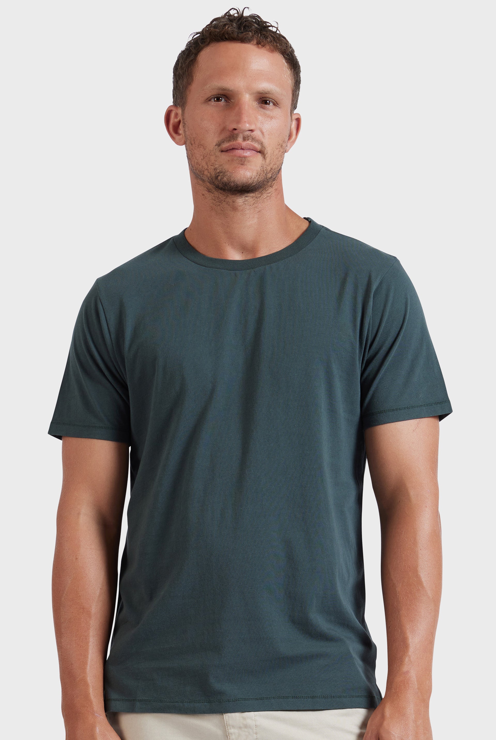 Blizzard Wash Tee in Canteen green | Academy Brand