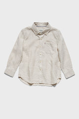 Kids Hampton Linen Shirt