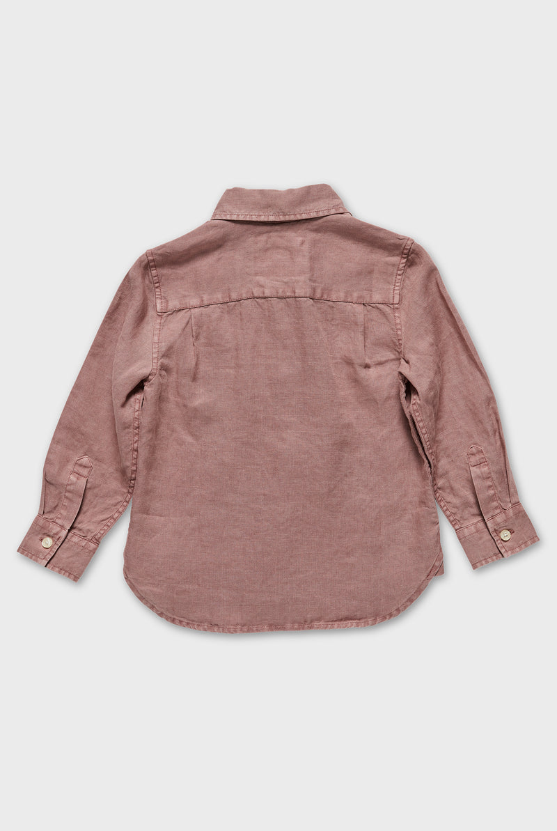 Kids Hampton Linen Shirt