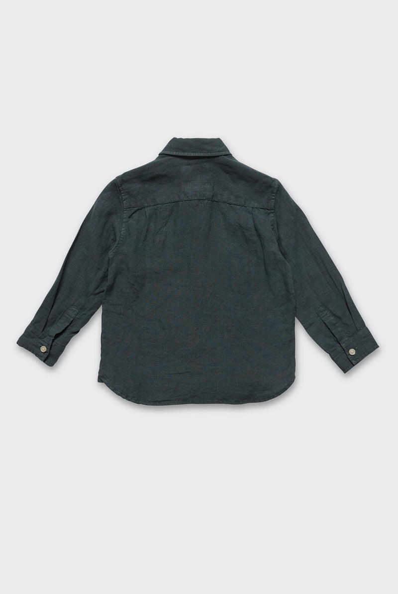 Kids Hampton Linen Shirt